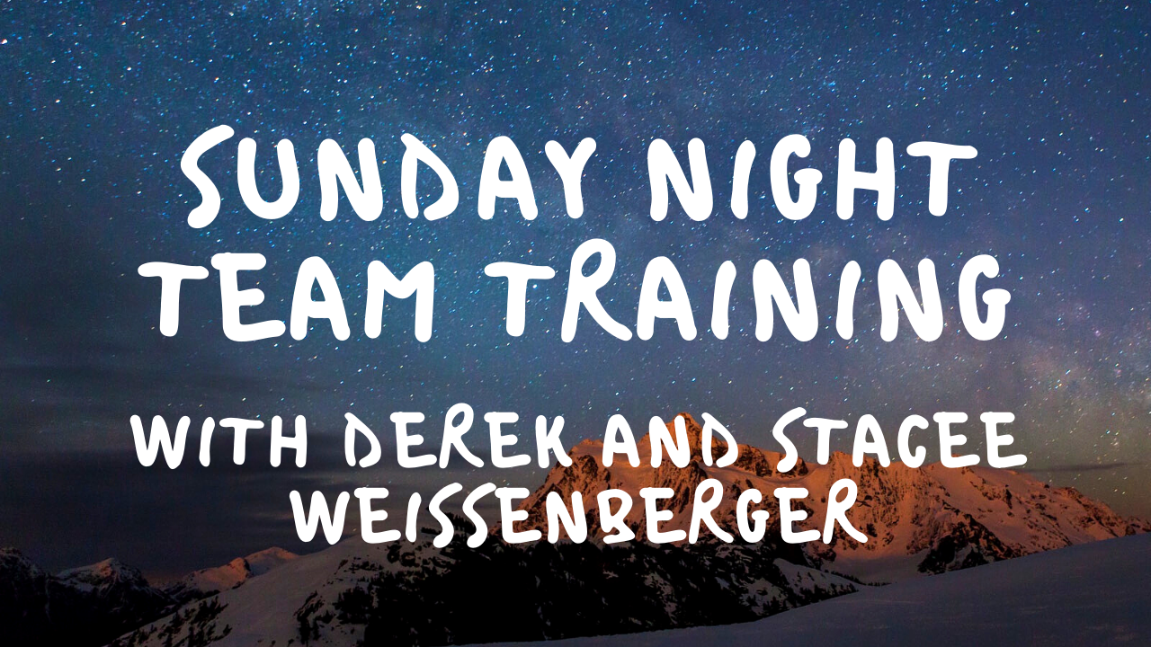 Sunday Night Team Training